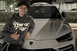 Con trai Ronaldo tậu siêu xe Lamborghini đầu tiên ở tuổi 15